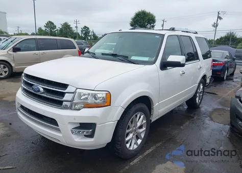 2015 Ford Expedition Limited z USA, uszkodzony, nr VIN 1FMJU1KT9FEF19741